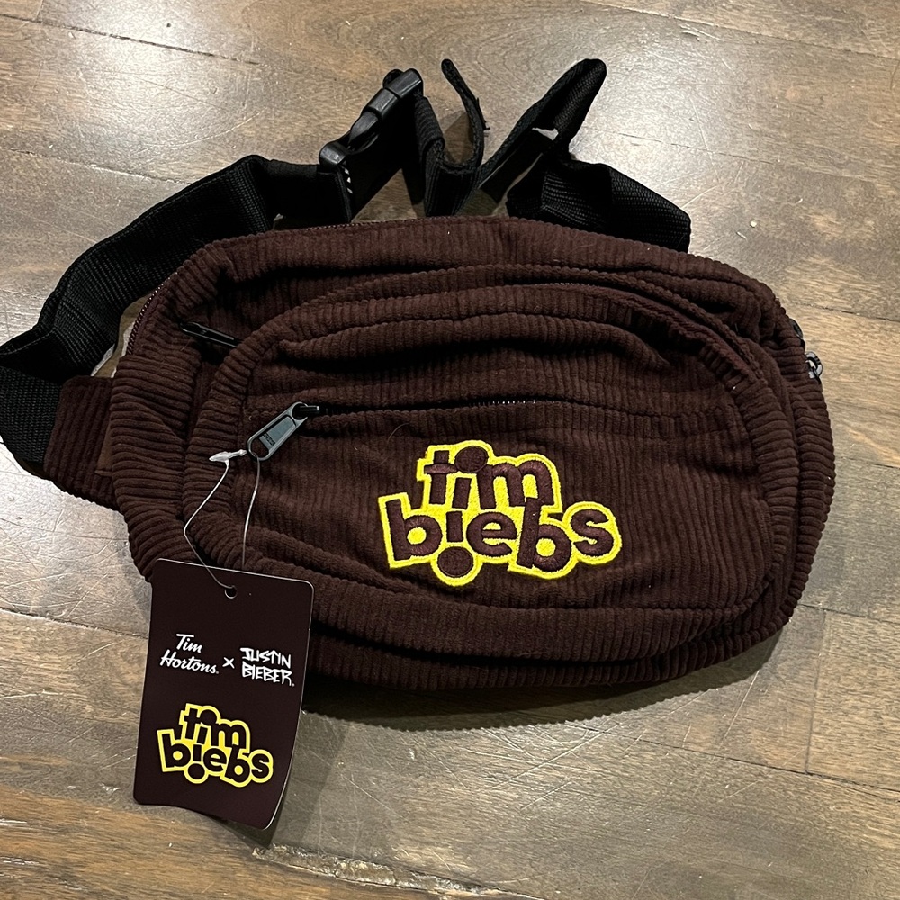Limited edition Justin Bieber x Tim Horton’s Fanny pack